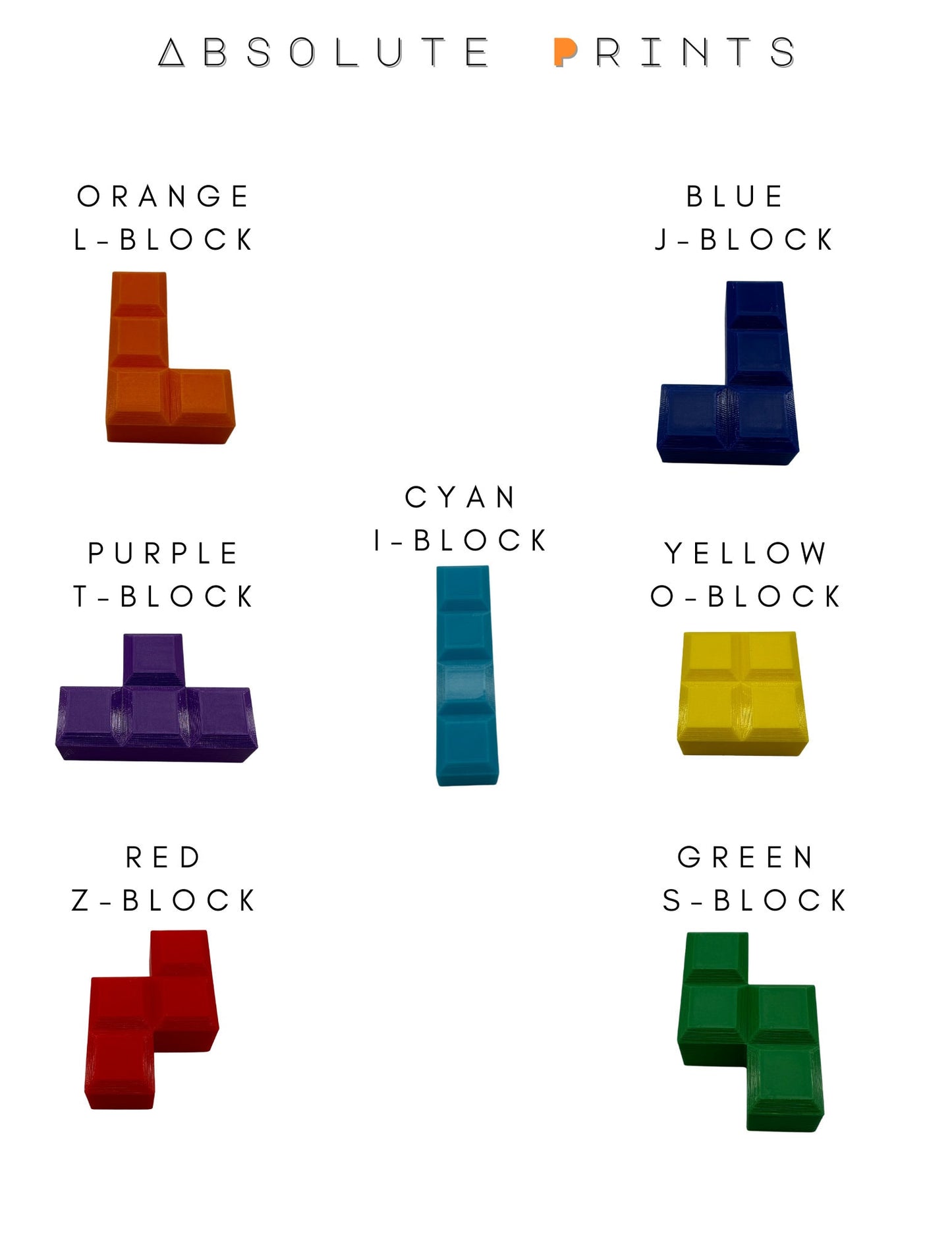 Classic Video Game Refrigerator Magnets! | Tetris Style | 3D Printed Magnets! | Multiple Colors