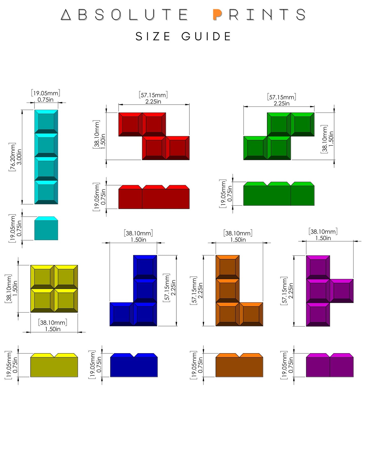 Classic Video Game Refrigerator Magnets! | Tetris Style | 3D Printed Magnets! | Multiple Colors