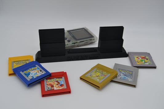 Nintendo Game Boy Pocket & 6 Game Display Stand