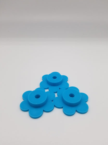 3D Printed Flowers Block Style Extra Pieces