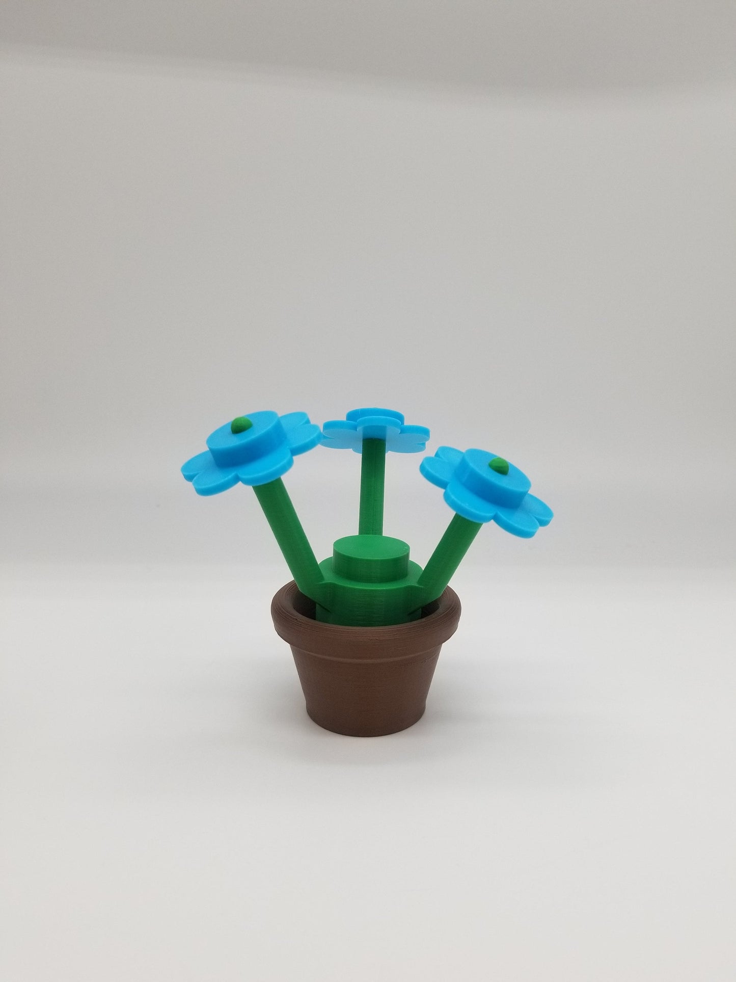 3D Printed Flowers Block Style