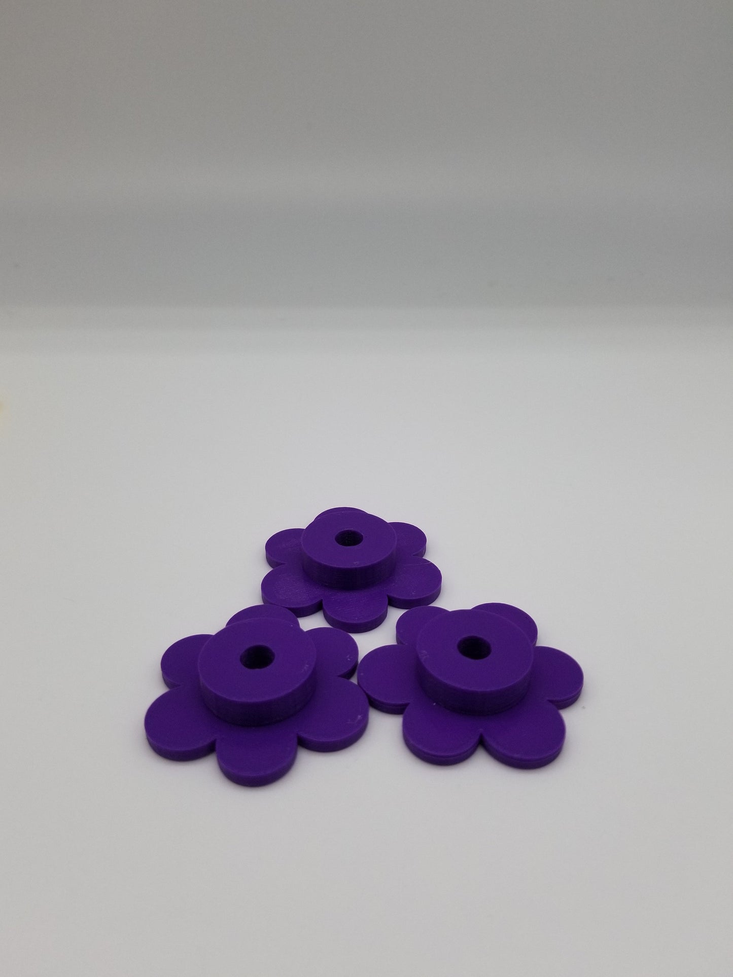 3D Printed Flowers Block Style Extra Pieces