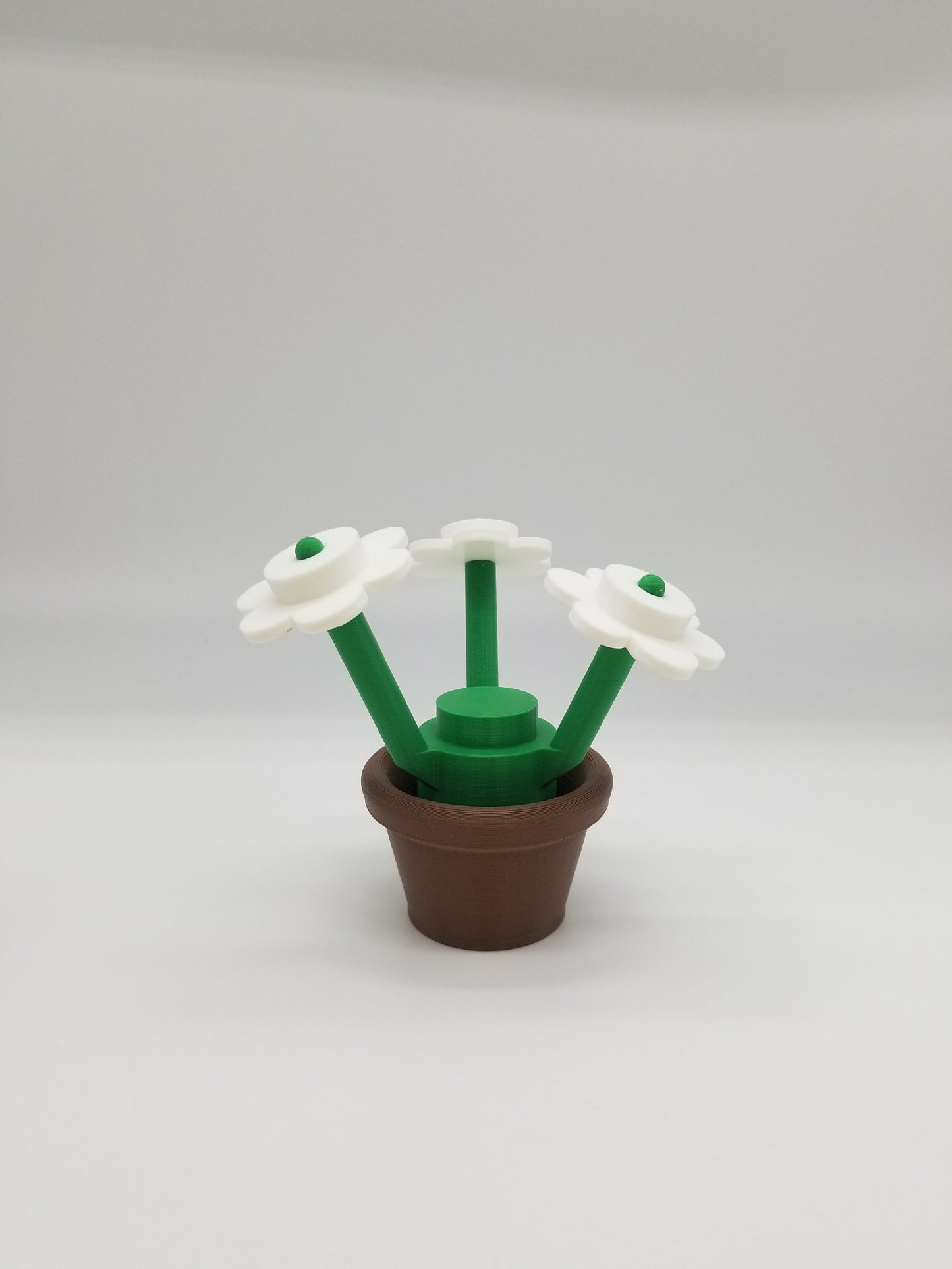 3D Printed Flowers Block Style