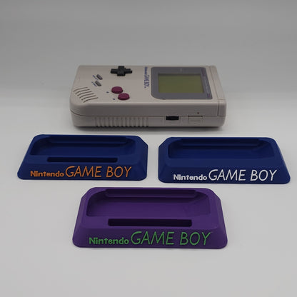 Multicolored 3D Printed Game Boy Display Stand | Nintendo Game Boy Compatible
