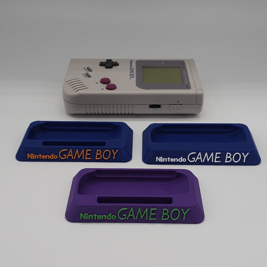 Multicolored 3D Printed Game Boy Display Stand | Nintendo Game Boy Compatible