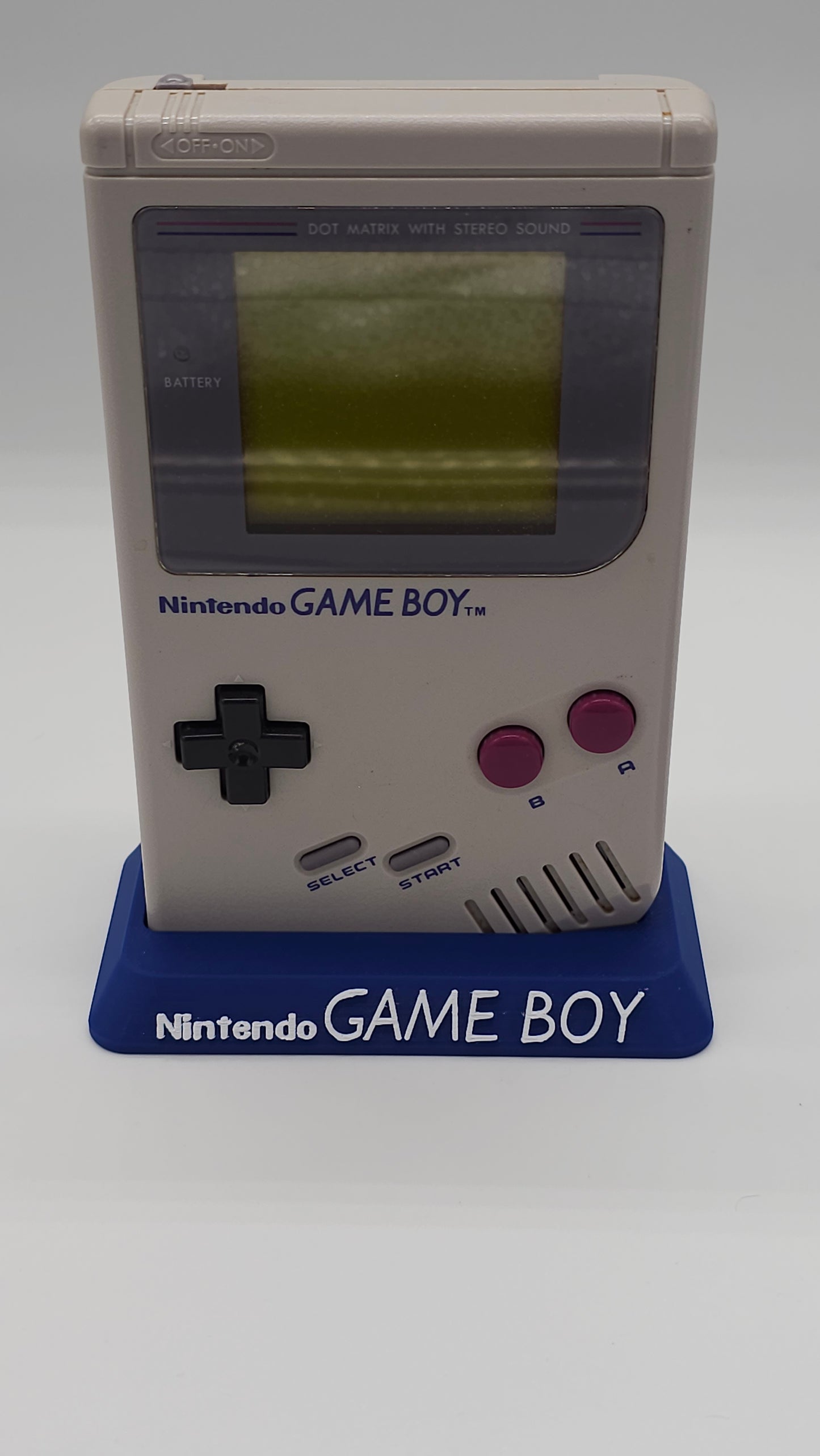 Multicolored 3D Printed Game Boy Display Stand | Nintendo Game Boy Compatible