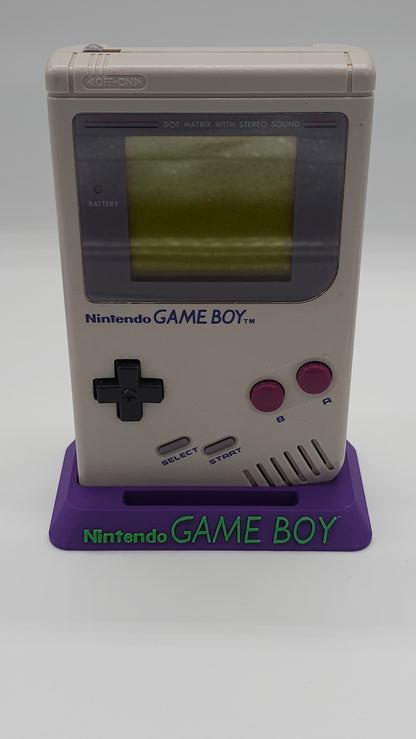 Multicolored 3D Printed Game Boy Display Stand | Nintendo Game Boy Compatible