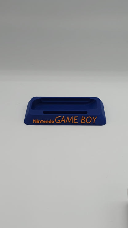 Multicolored 3D Printed Game Boy Display Stand | Nintendo Game Boy Compatible
