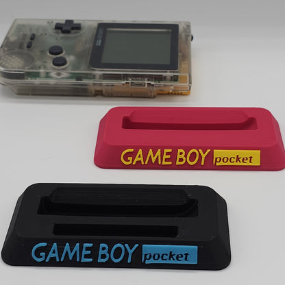 Multicolored 3D Printed Game Boy Pocket Stand | Nintendo Game Boy Pocket Compatible