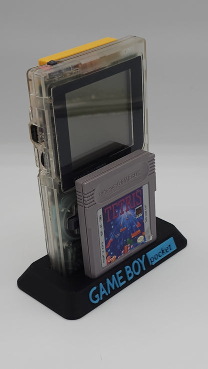 Multicolored 3D Printed Game Boy Pocket Stand | Nintendo Game Boy Pocket Compatible