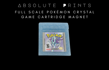 Pokémon Game Boy Cartridge Refrigerator Magnet | 1:1 Full Scale